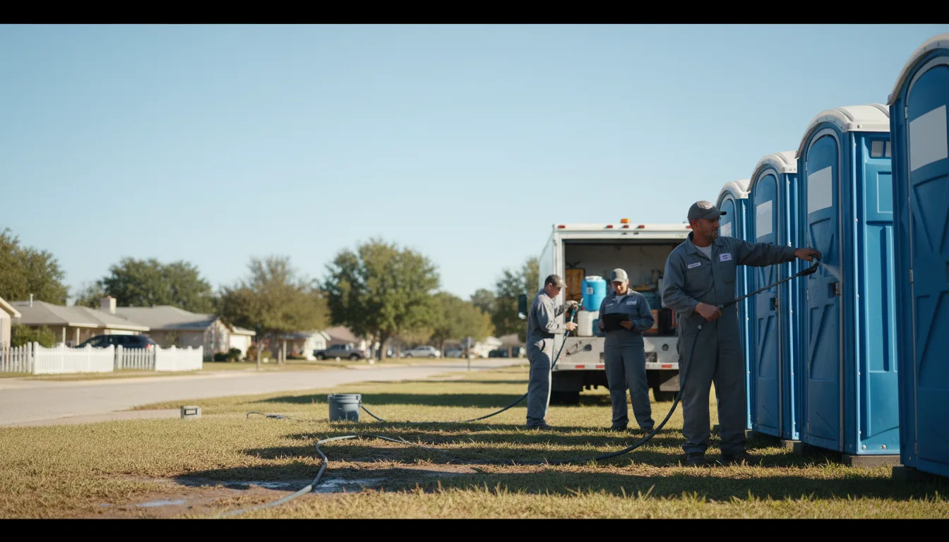 Long-Term Portable Toilet Rental in Hopkins, MI near me